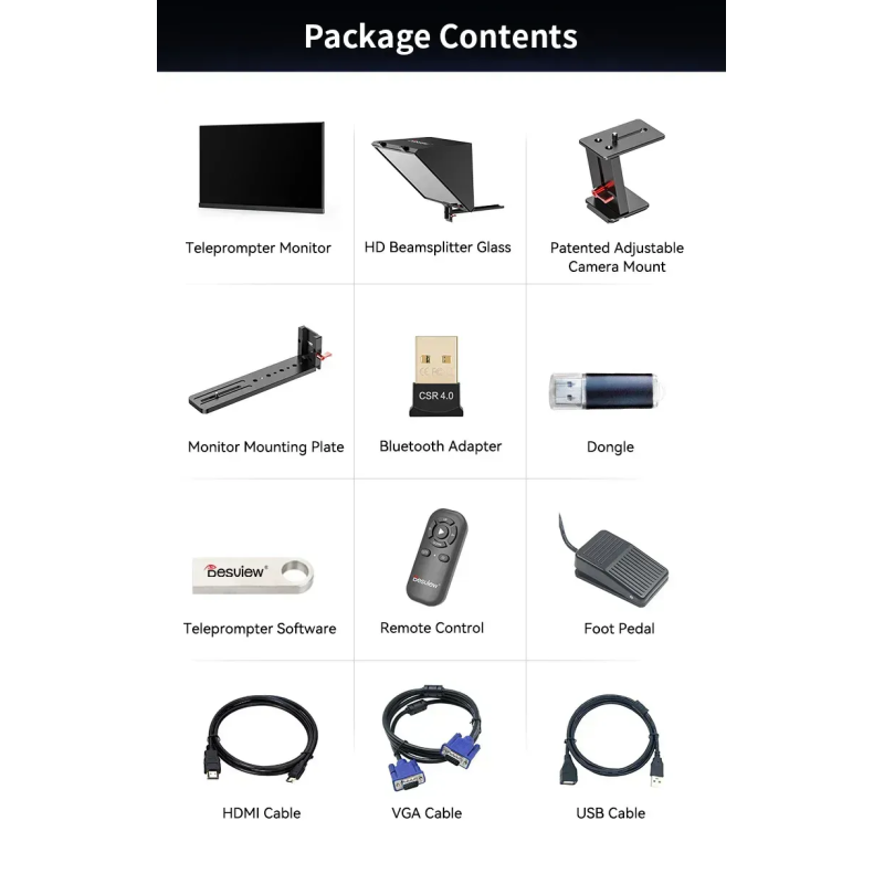Телесуфлер Bestview / Desview T20 (T20)